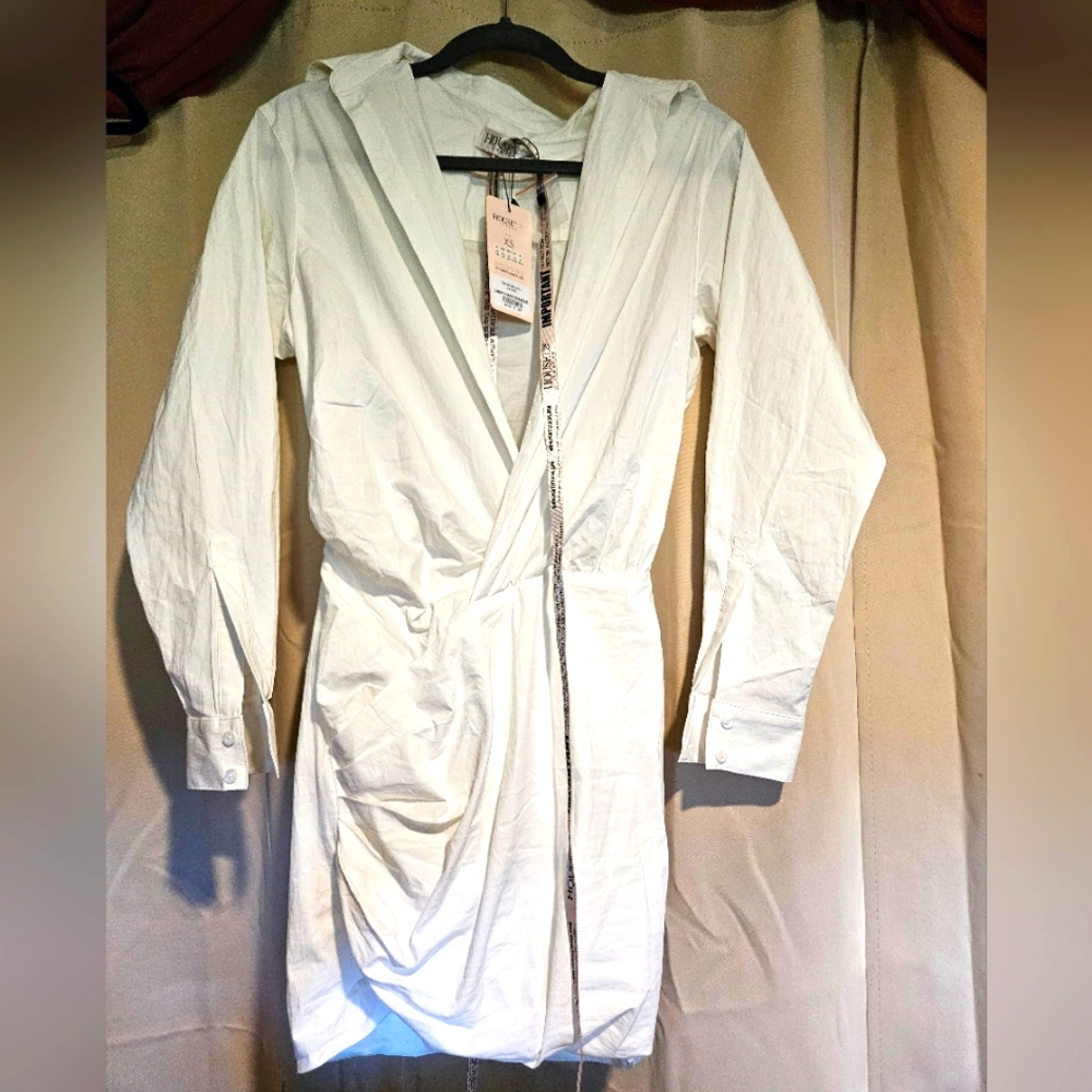 House of London White Shirt Dress